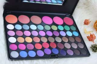 56 E) 56 color /50 eyeshadow + 6 blush + color makeup palette 120 