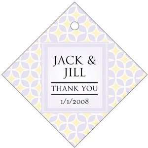   Shaped Personalized Thank You Tags (Set of 36)