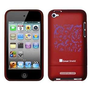  Flower Lace Teal on iPod Touch 4g Greatshield Case 