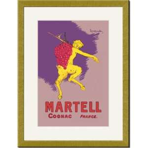   Framed/Matted Print 17x23, Martell Cognac   France