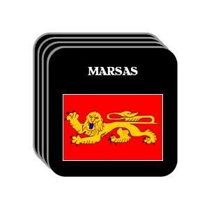  Aquitaine   MARSAS Set of 4 Mini Mousepad Coasters 
