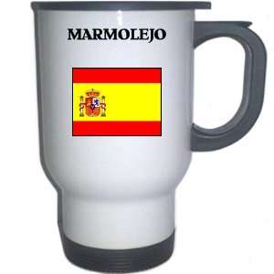  Spain (Espana)   MARMOLEJO White Stainless Steel Mug 