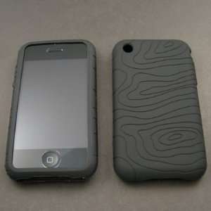    Black Contour Silicone Skin Case for Apple iPhone 