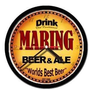  MARING beer and ale cerveza wall clock 