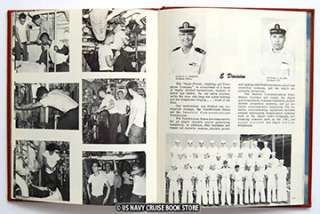 USS SALISBURY SOUND AV 13 VIETNAM WAR CRUISE BOOK 1966  