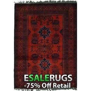  3 5 x 4 8 Afghan Hand Knotted Oriental rug