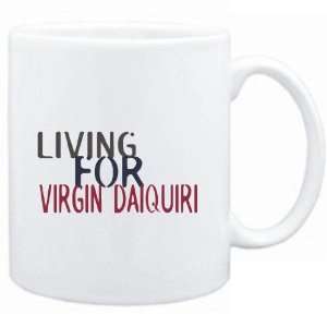 Mug White  living for Virgin Daiquiri  Drinks  Sports 