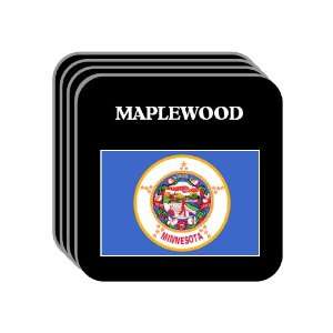  US State Flag   MAPLEWOOD, Minnesota (MN) Set of 4 Mini 