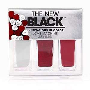  The New Black I Want Candy 3 Piece Nail Lacquer Set, Love 