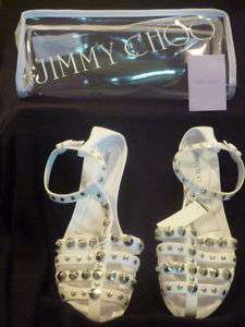 Jimmy Choo Studded Jelly Sandal Shoe (Jennyrub) NWT  