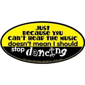  Keep Dancing Sticker Automotive