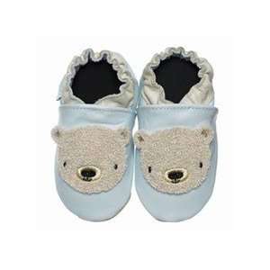  Jack and Lily Baby Shoes Bear in Blue (SizeM6 12M 