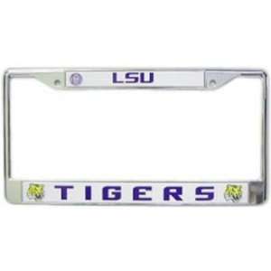 Louisiana State LSU Tigers NCAA Chrome License Plate Frame  