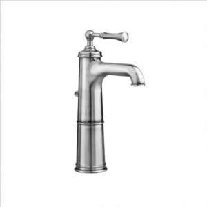Jado Hatteras Single Lever Vessel Faucet with Drain Assembly in Old 