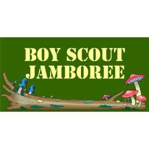  3x6 Vinyl Banner   Boy Scout Jamboree 