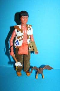 Vintage Lone Ranger Figure doll Gabriel Little Bear  