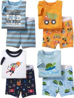 NWT OLD NAVY Little Boys Graphic Pajama Sleep Set U Pick Style & Size 