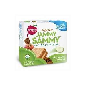  Revolution Foods Organic Jammy Sammy, Apple Cinnamon and 