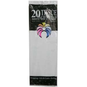  White Color Tissue Paper   20 sheets per pack Office 