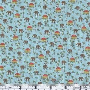  45 Wide Japanese Cotton Lawn Maharaja Aqua Fabric By The 
