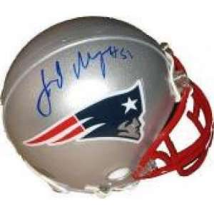  Jarod Mayo Signed Patriots Helmet   Autographed NFL 