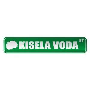     KISELA VODA ST  STREET SIGN CITY MACEDONIA