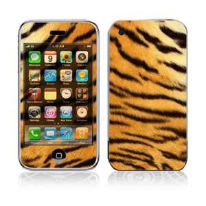  Apple iPhone 3G Decal Vinyl Sticker Skin   Tiger Skin 