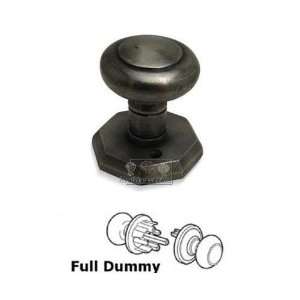  Rustic revival bronze   full dummy concentric knob with 