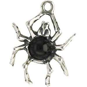  Solid Sterling Silver Spider Charm Jewelry