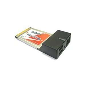  PcCard USB2.0&10/100 Lan 3port Electronics