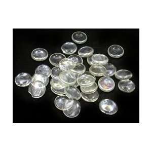  Glass Wafers, Clear Luster 