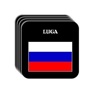  Russia   LUGA Set of 4 Mini Mousepad Coasters 