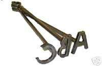 ALPHABET LETTER NUMBER BRANDING IRON LEATHER TAXIDERMY  