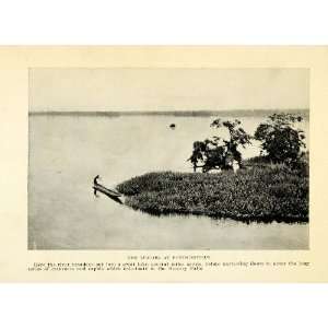  1925 Print Lualaba River Ponthierville Congo Stanley Falls 