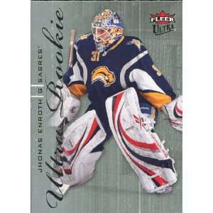    2009/10 Fleer Ultra #221 Jhonas Enroth RC Sports Collectibles