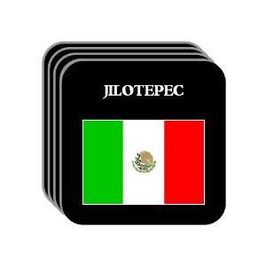  Mexico   JILOTEPEC Set of 4 Mini Mousepad Coasters 
