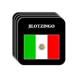  Mexico   JILOTZINGO Set of 4 Mini Mousepad Coasters 