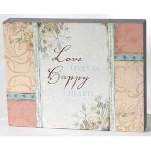  Pack of 2 Tammy Repp Love Lives in Happy Hearts Wall 