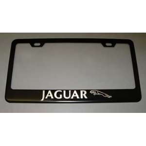  Jaguar Black License Plate Frame 