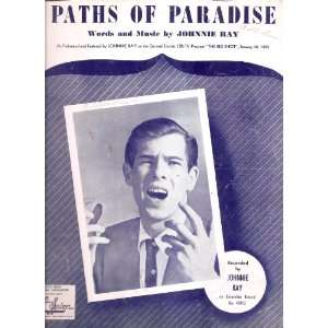    Sheet Music Paths Of Paradise Jonnie Ray 208 