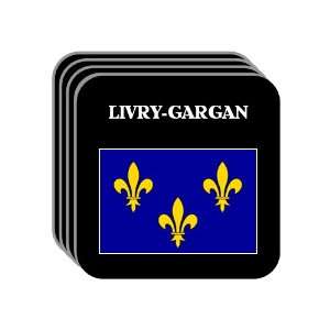  Ile de France   LIVRY GARGAN Set of 4 Mini Mousepad 