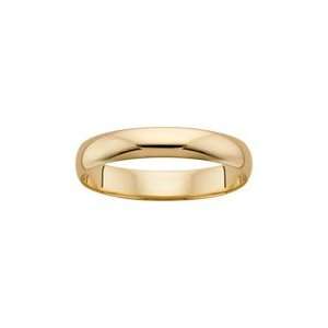    Ladies 4mm Wedding Band in 14K Yellow Gold (Size 6.5) Jewelry