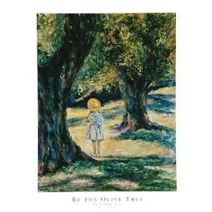  Linda Lee By the Olive Tree 7x5 Poster Print