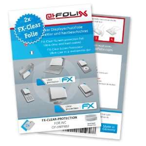 com 2 x atFoliX FX Clear Invisible screen protector for JVC GY HM790U 