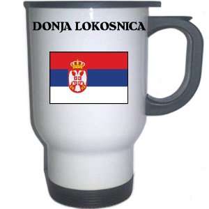  Serbia   DONJA LOKOSNICA White Stainless Steel Mug 