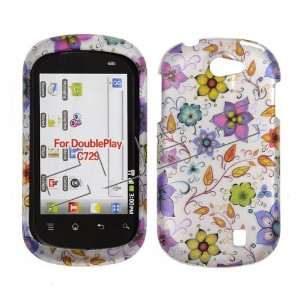  LG Double Play DoublePlay C729 C 729 Silver with Purple 