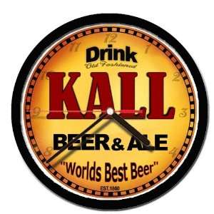  KALL beer and ale cerveza wall clock 