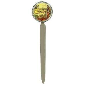   in the Rue Lepic By Vincent Van Gogh Letter Opener