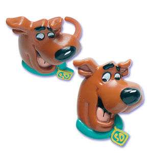 SCOOBY DOO FACE 3D puffy Cake Cupcake Rings/Favors  