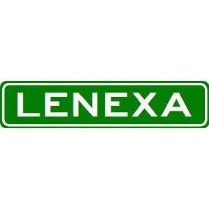  LENEXA City Limit Sign   High Quality Aluminum Sports 
